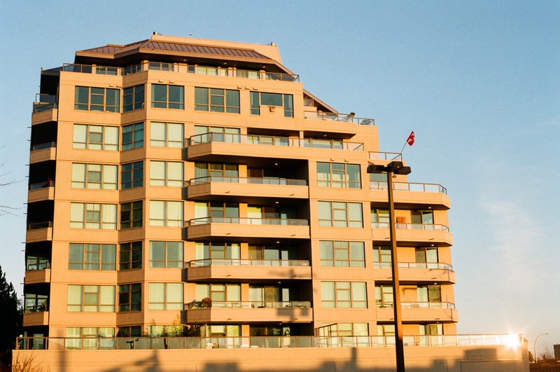 I didn’t take the time to take an interesting photo of this building, I just wanted to see what colours I wound up with